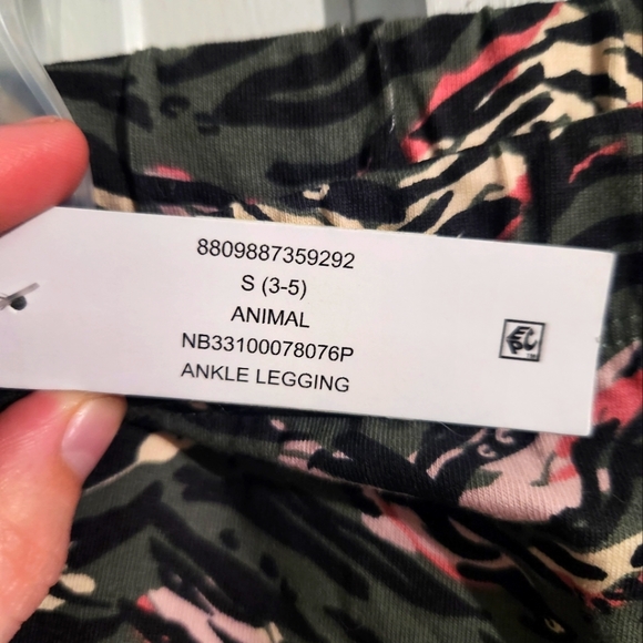 NWT 3 PAIRS- Cotton Leggings - Picture 6 of 9